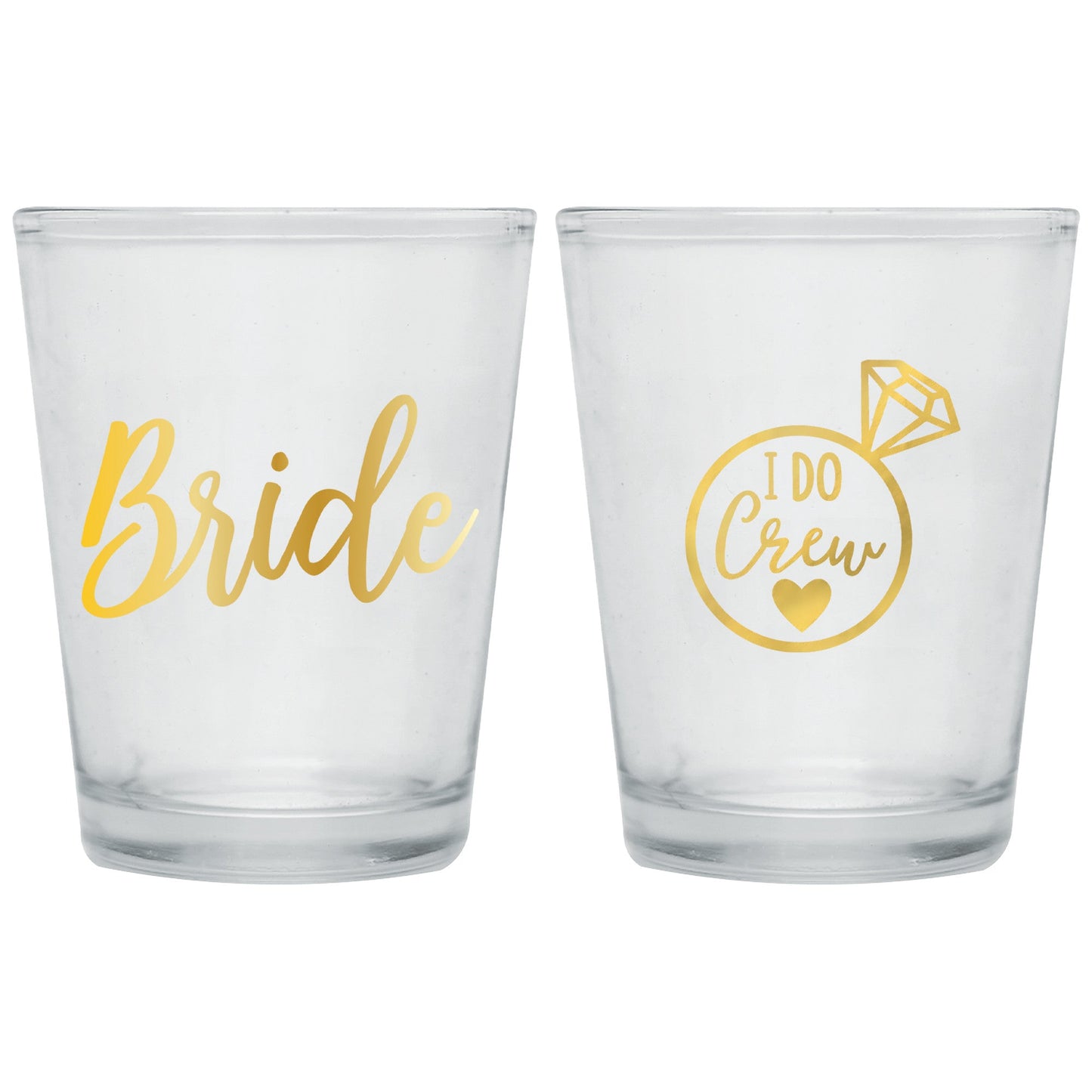 Bride & I Do Crew Shot Glasses 5ct