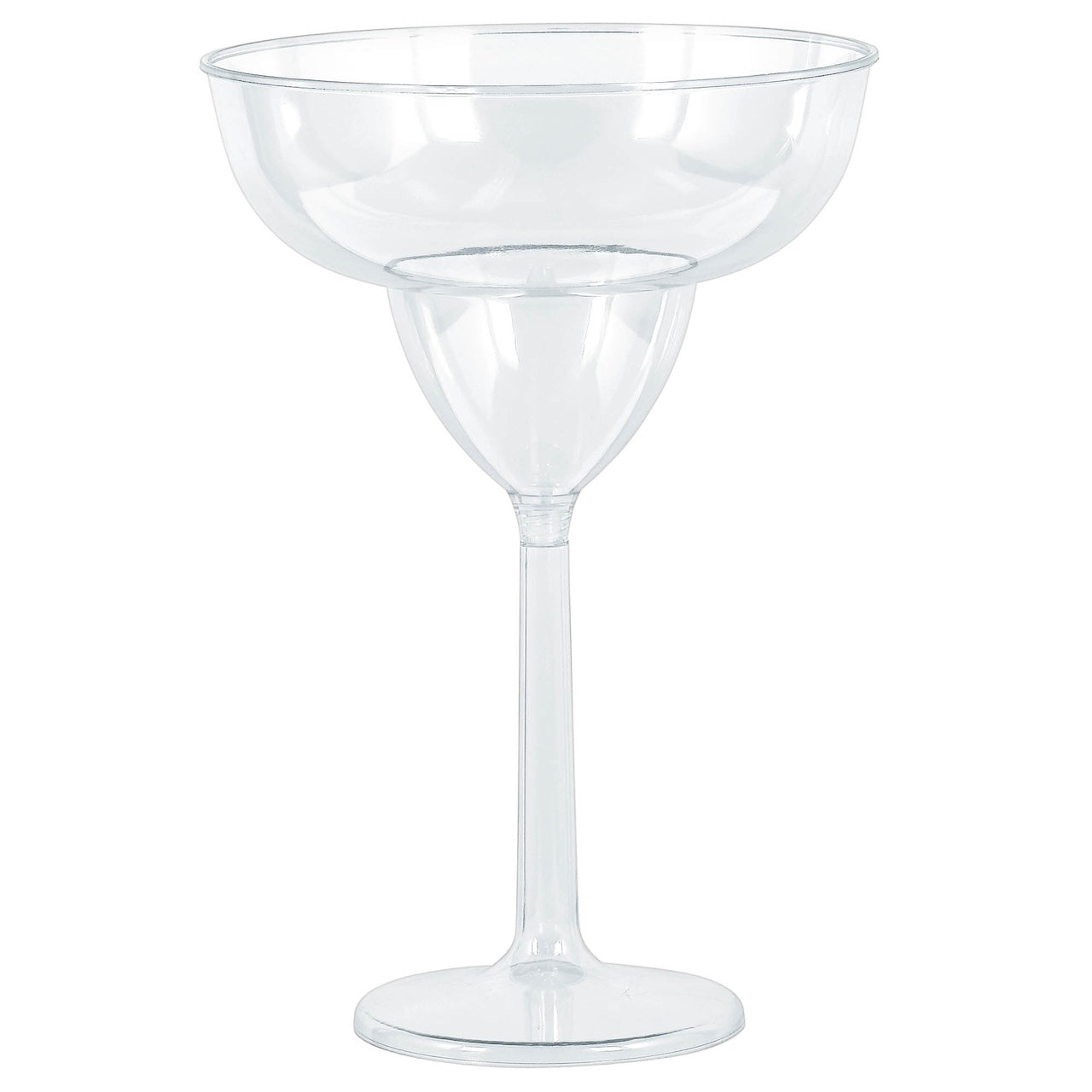 Jumbo Plastic Margarita Glass - Clear