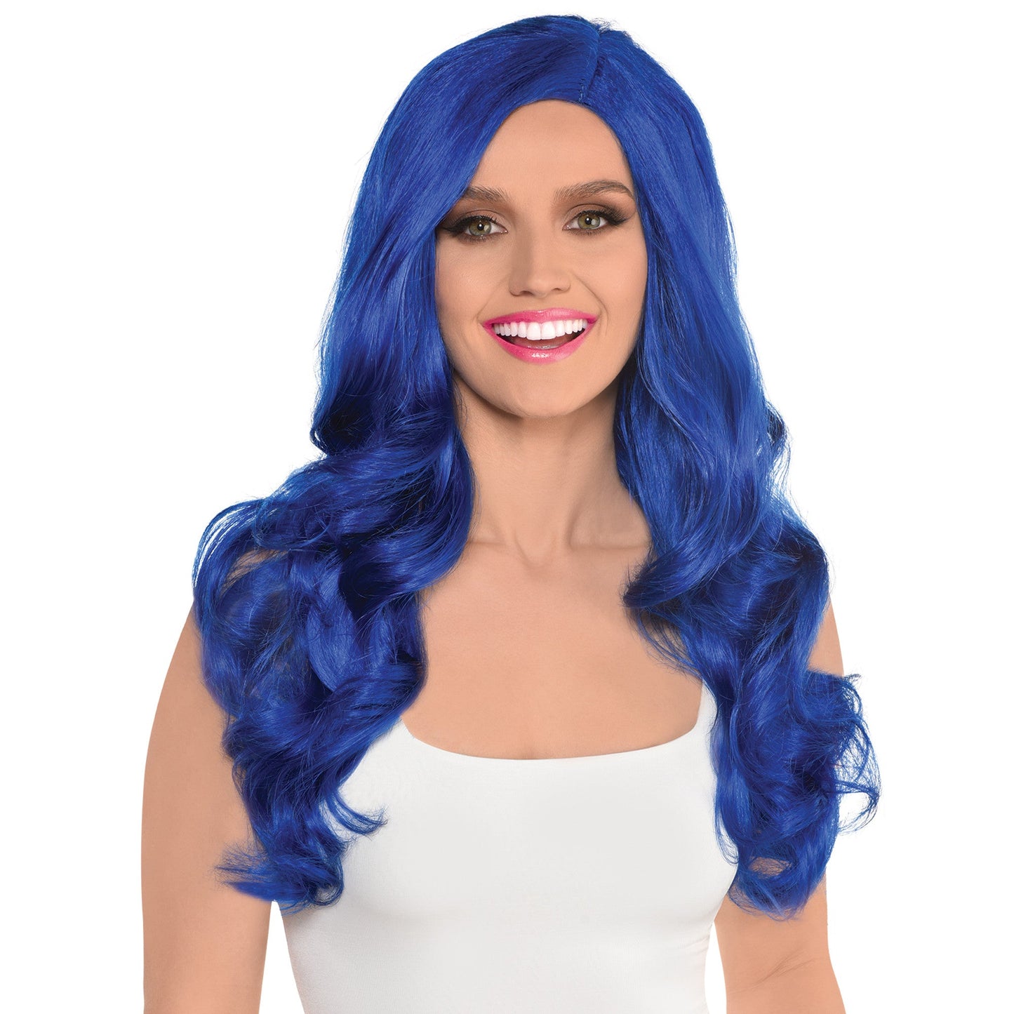 Blue Glam Wig