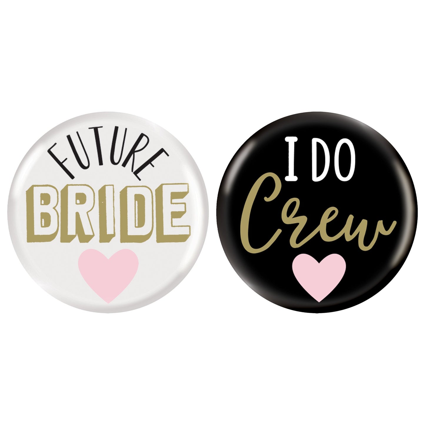 "I Do Crew" Bachelorette Buttons 8ct