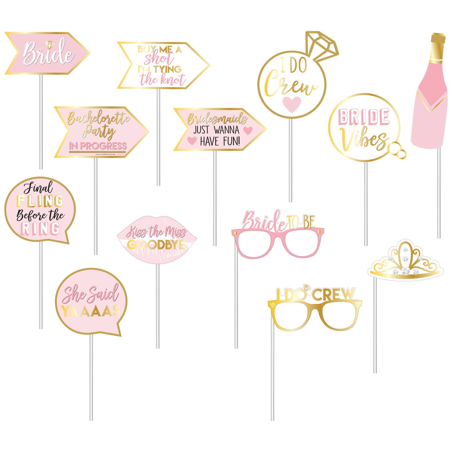 Bachelorette Photo Props