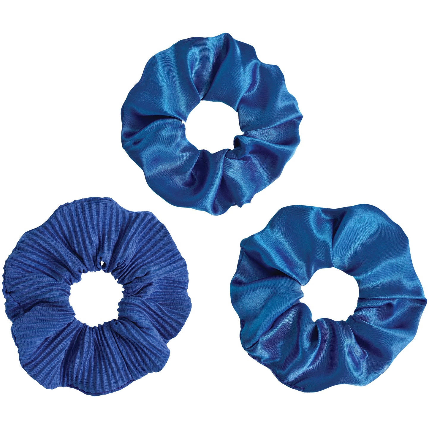 Blue Scrunchies