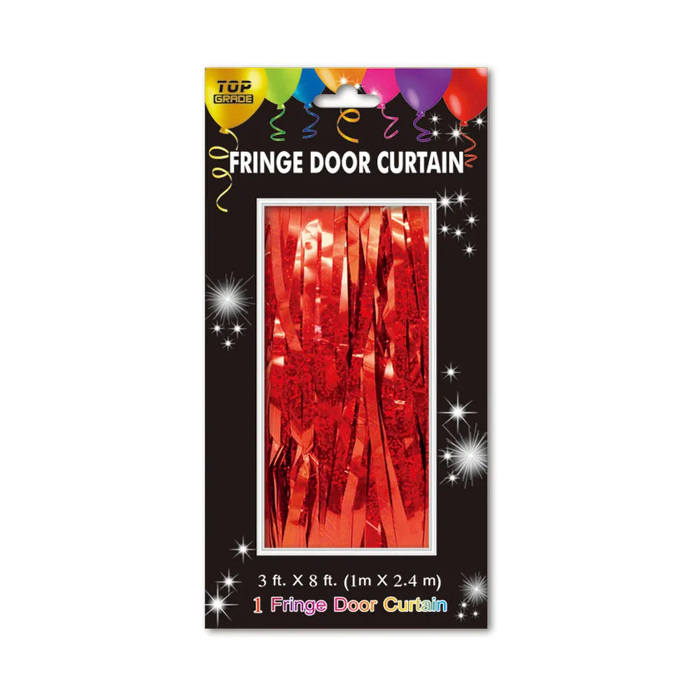 Foil Fringe Holographic Curtain 3ft x 8ft