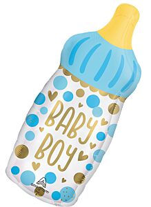 #177 Baby Bottle Boy 29in Supershape