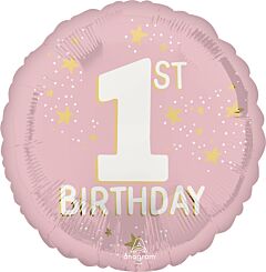 #282 Little Miss One-Derful 18in Printed Mylar