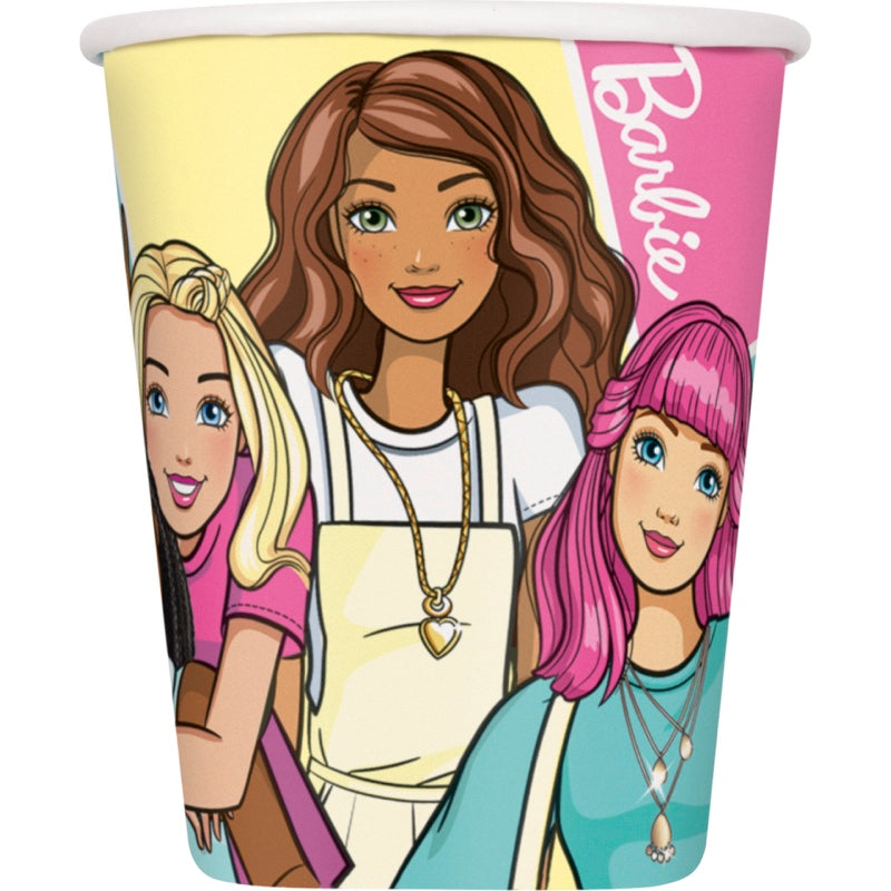 Barbie 9 oz. Paper Cups 8ct