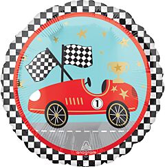 Race Cars 18in Printed Mylar