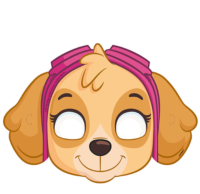 Paw Patrol Party Masks 8ct