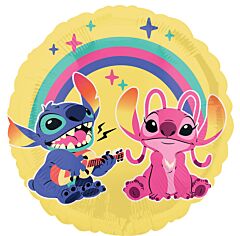 #411 Stitch and Angel 18in Printed Mylar