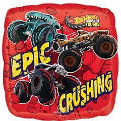 #434 Hot Wheels Monster Trucks 18in Printed Mylar