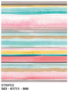 Roll Wrap Stripes Pastels 30in x 5ft