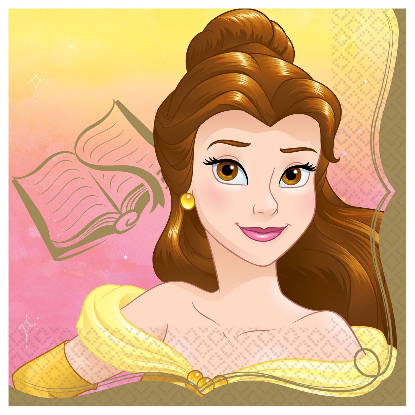Disney Princess Lunch Napkins 16ct - Belle