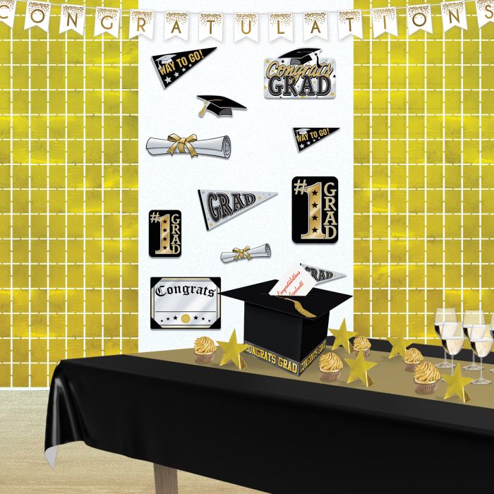 Metallic Square Curtain 38in x 6.5ft