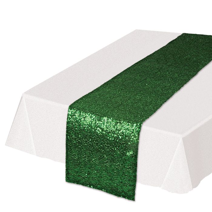 Sequined Table Runner 11.25in x 6.25ft