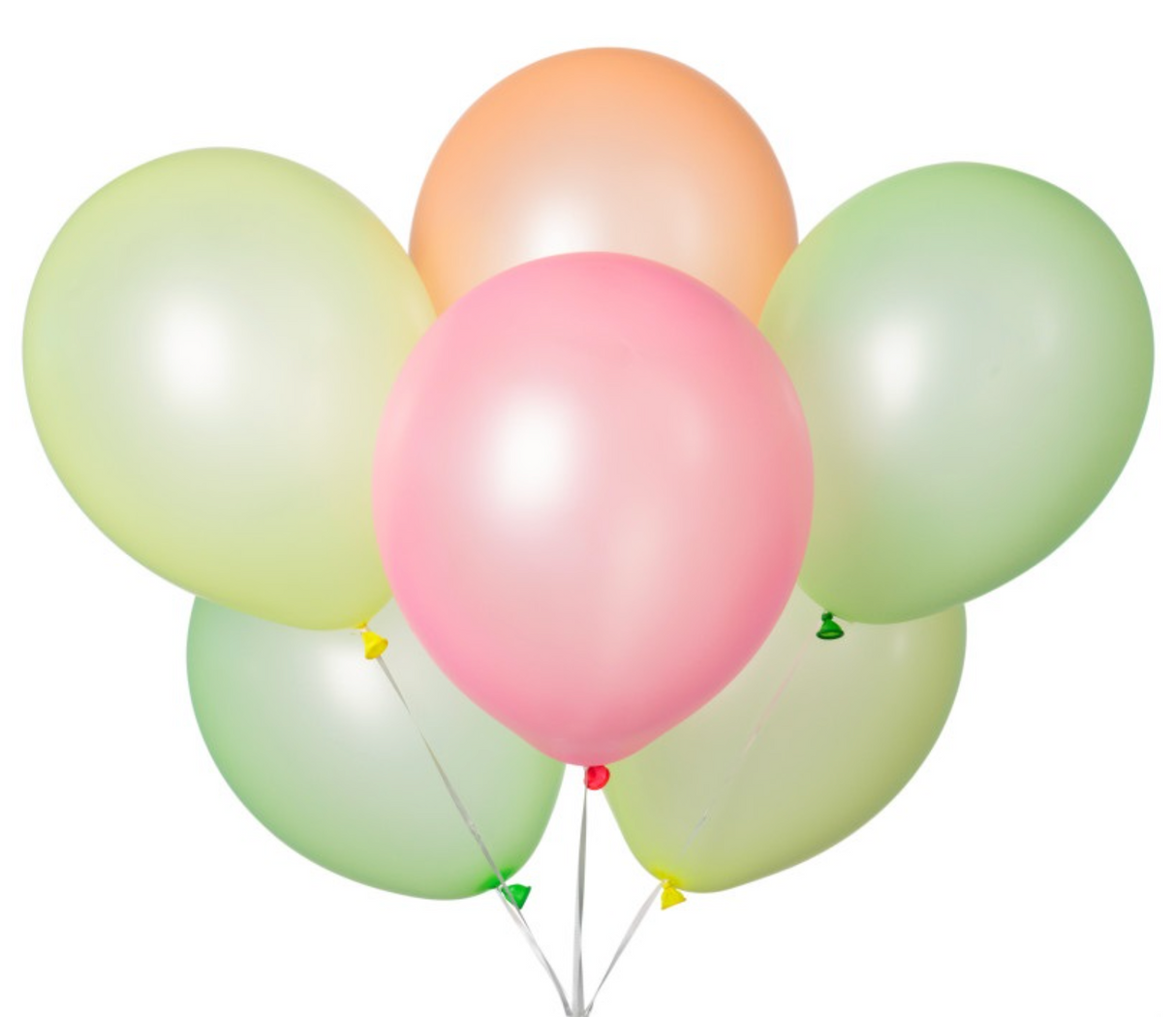 12in Packaged Latex Balloons 10ct - Neon Colors