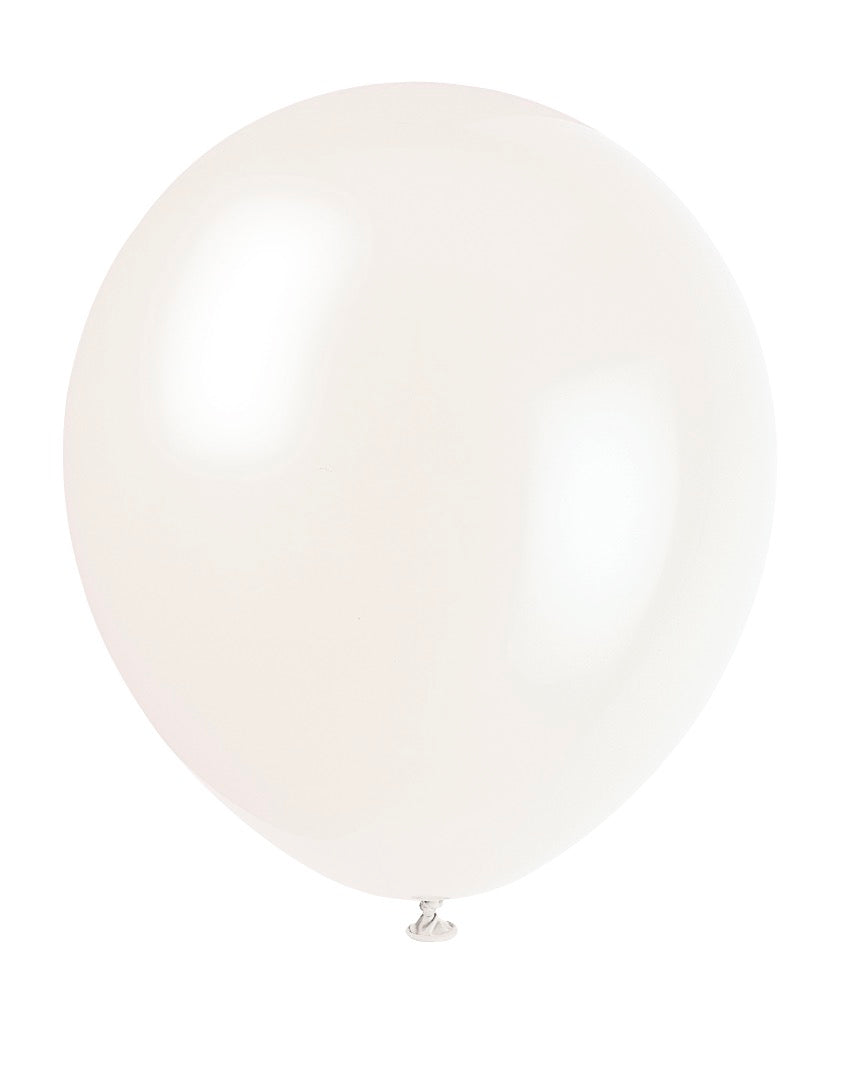 12in Packaged Latex Balloons 10ct - Clear
