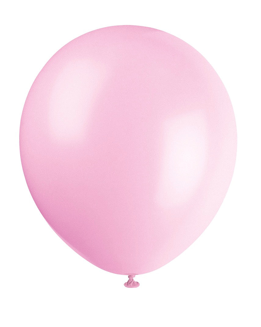 9in Packaged Latex Balloons 20ct - Petal Pink