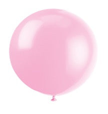 36in Packaged Latex Balloons 6ct - Powder Pink