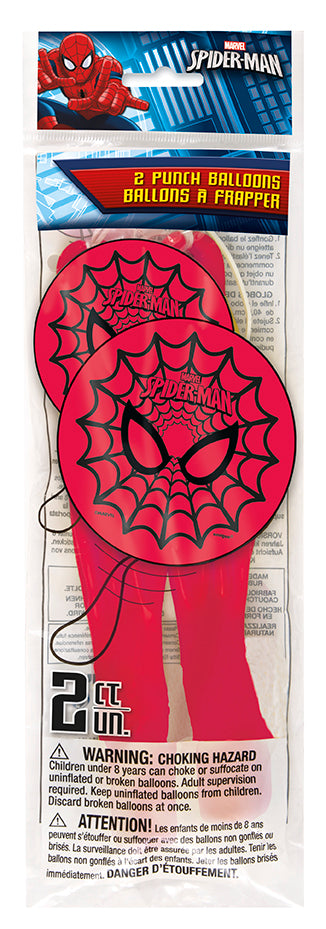 Spider-Man Punch Balloons 2ct