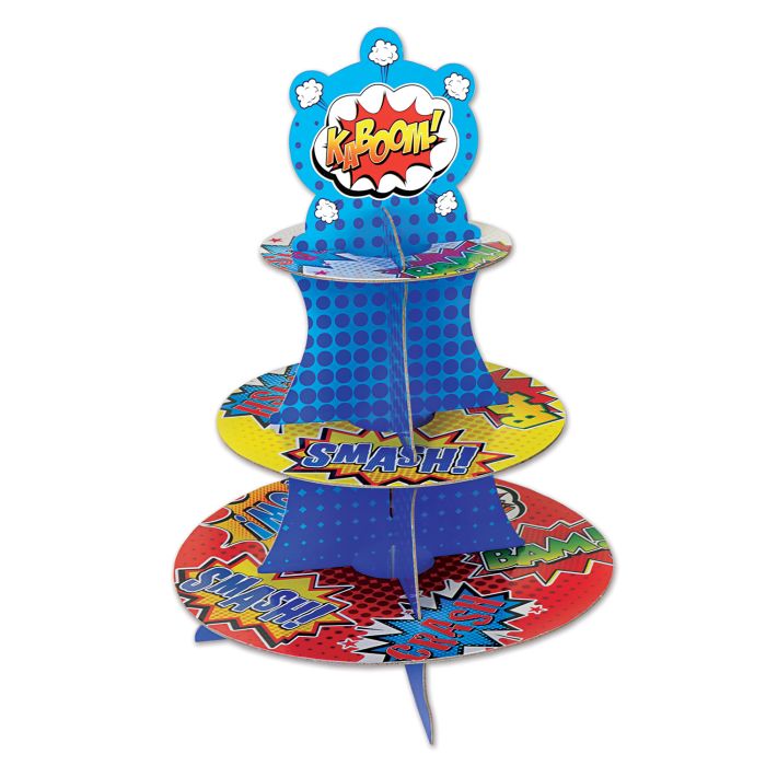 Cupcake Stand - Super Hero