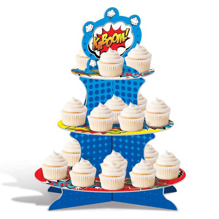 Cupcake Stand - Super Hero