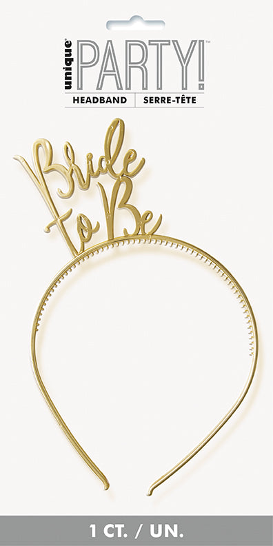 Plastic "Bride to Be" Party Headband