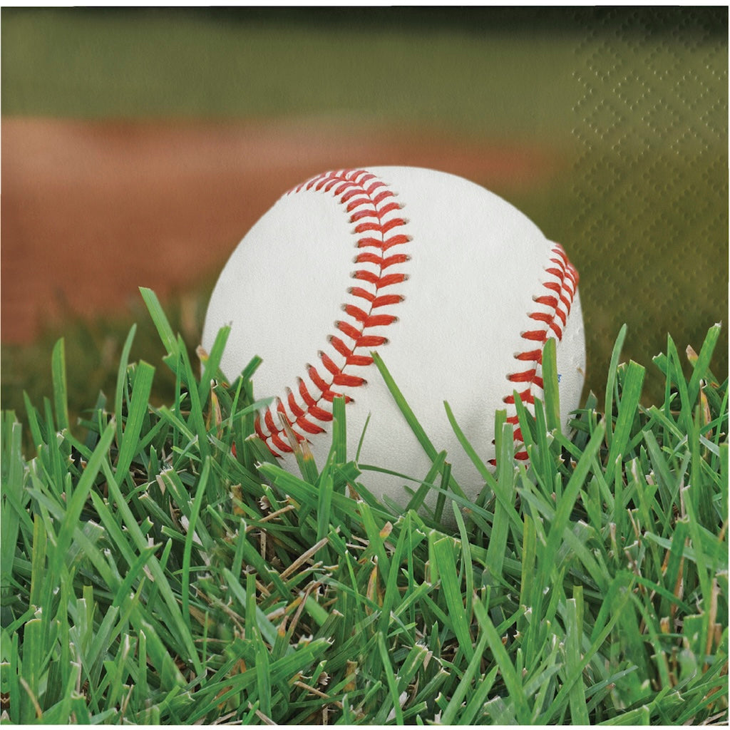 Baseball Beverage Napkins
