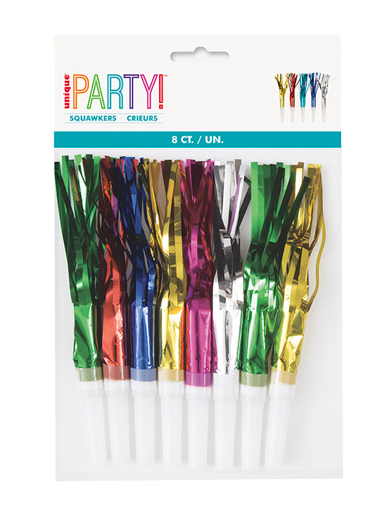 Fringed Squawker Blowouts 8ct