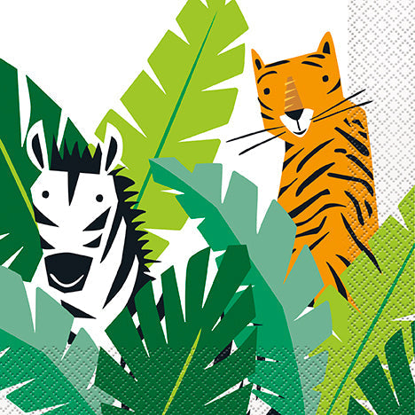 Animal Safari Lunch Napkins 16ct