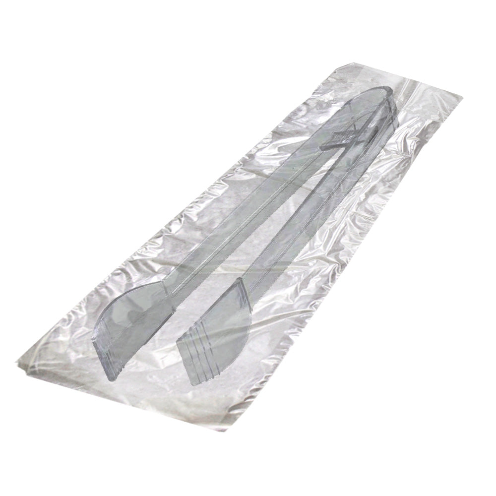 Clear 7in Individually Wrapped Plastic Tong