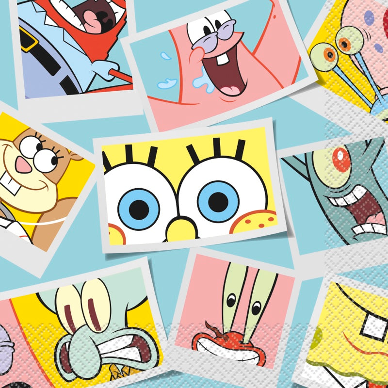 Spongebob Squarepants Lunch Napkins 16ct