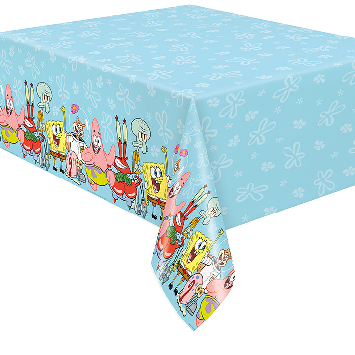 Spongebob Squarepants Plastic Table Cover 54"x 84"