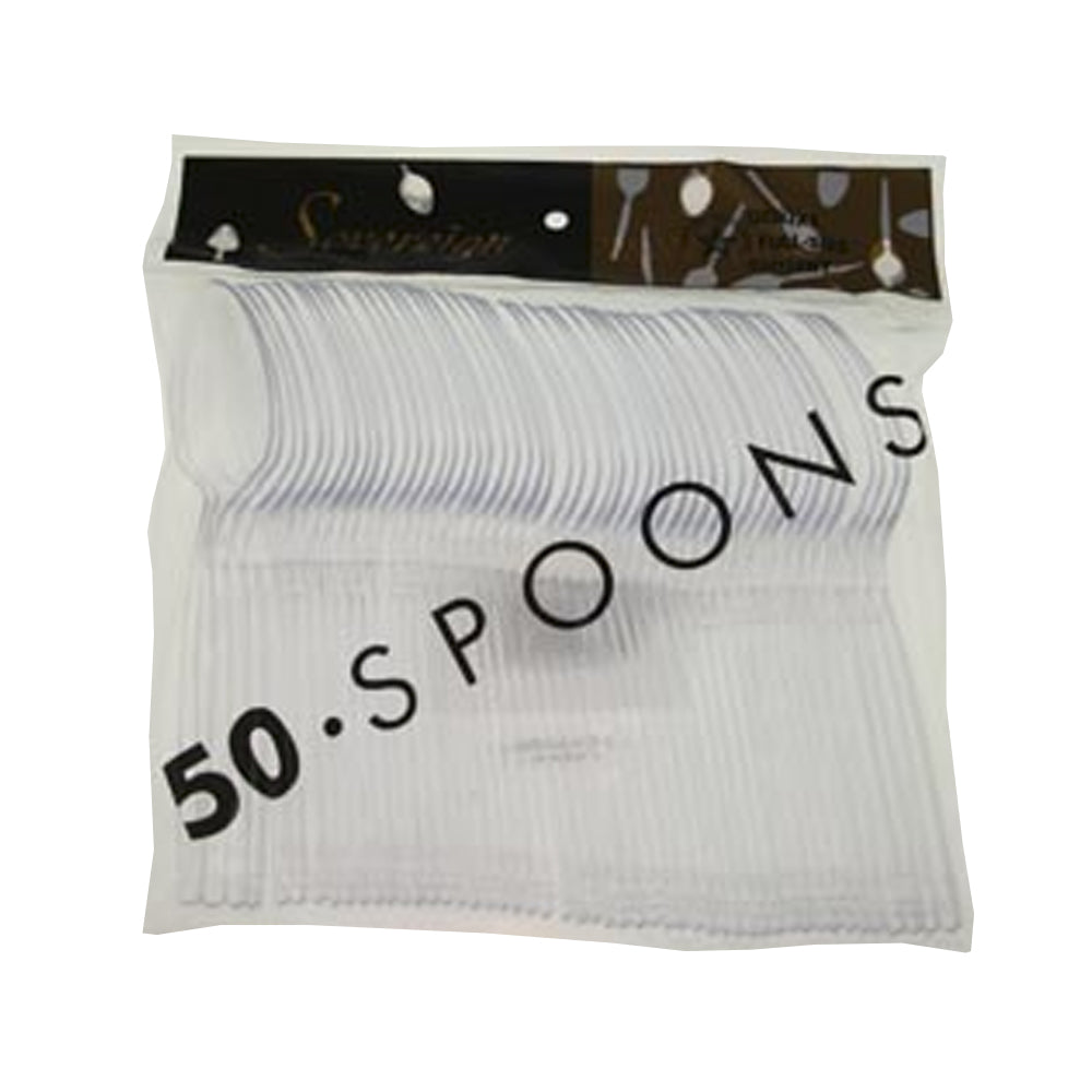 Sovereign Clear Cutlery 50ct