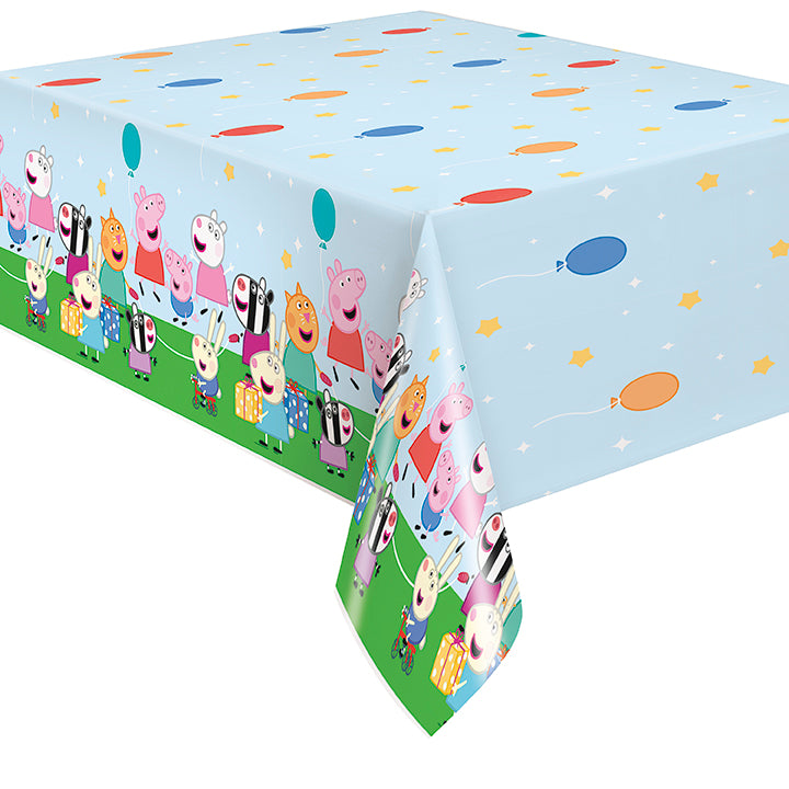 Peppa Pig Plastic Table Cover 54" x 84"