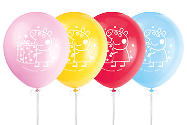 Peppa Pig 12in Latex Balloons 8ct