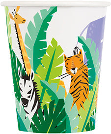 Animal Safari 9oz Paper Cups 8ct