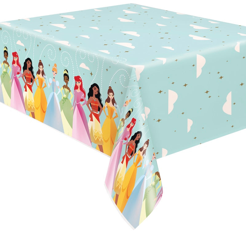 Disney Princess Plastic Table Cover 54" x 84"