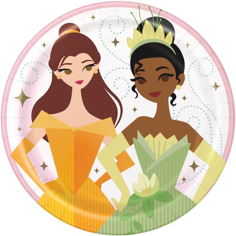 Disney Princess 7" Plates 8ct
