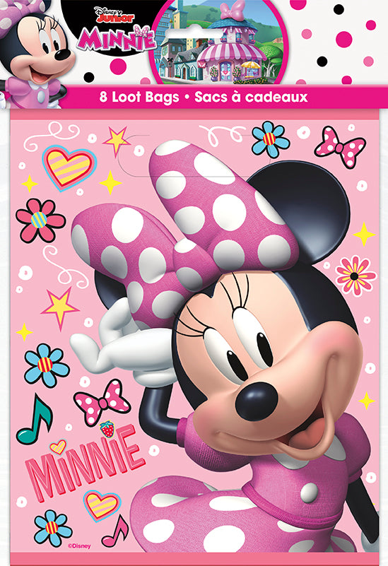 Minnie Mouse Loot Bags 8ct