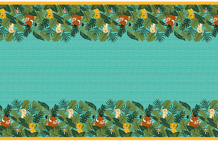 The Lion King Plastic Table Cover 54" x 84"