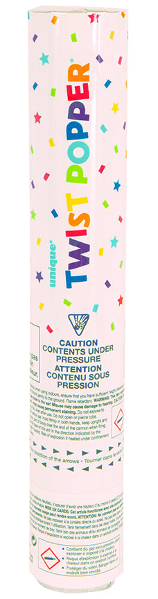 Twist Confetti Popper 11.5in