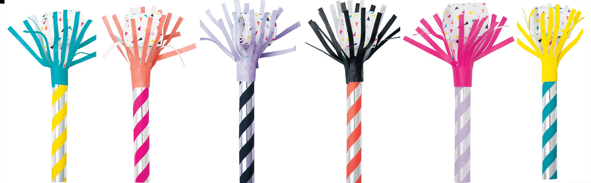 Fringed Party Blowouts 6ct