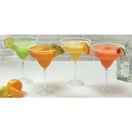 Jumbo Plastic Margarita Glass - Clear