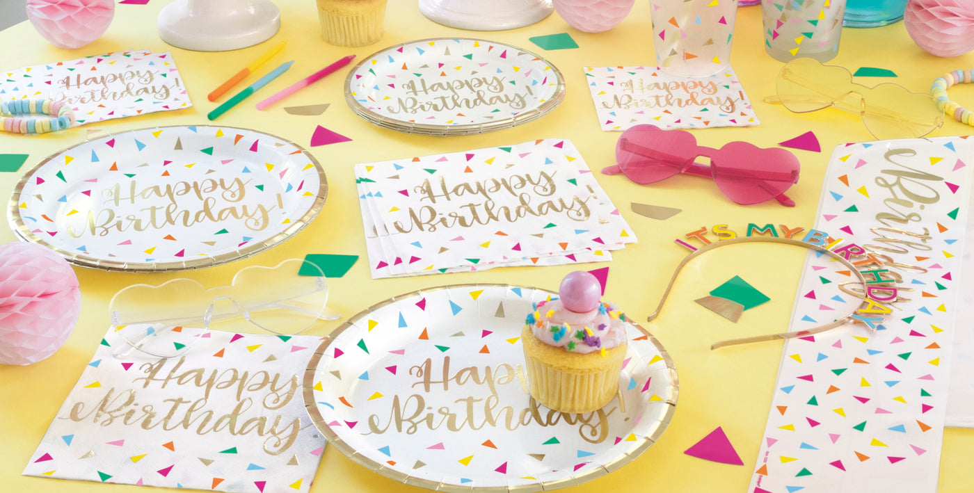 Bright Triangle Birthday