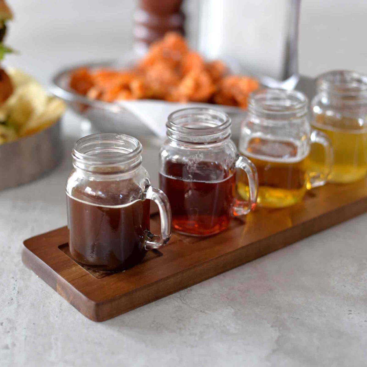 4½ Oz Mini Mason Jar Cocktail Glasses, Pack Of 4