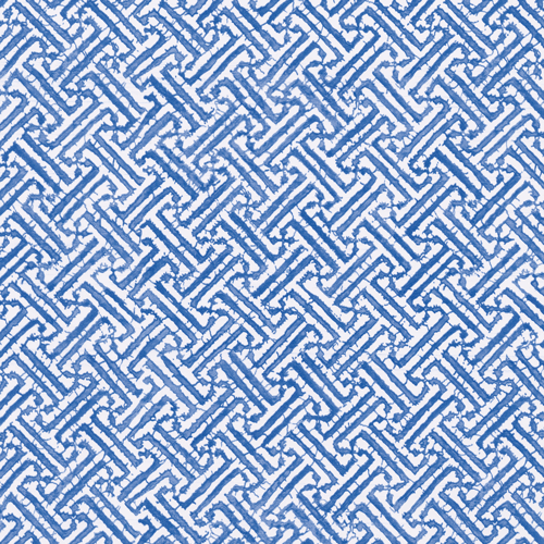 Roll Wrap - Fretwork Blue 30”x8’