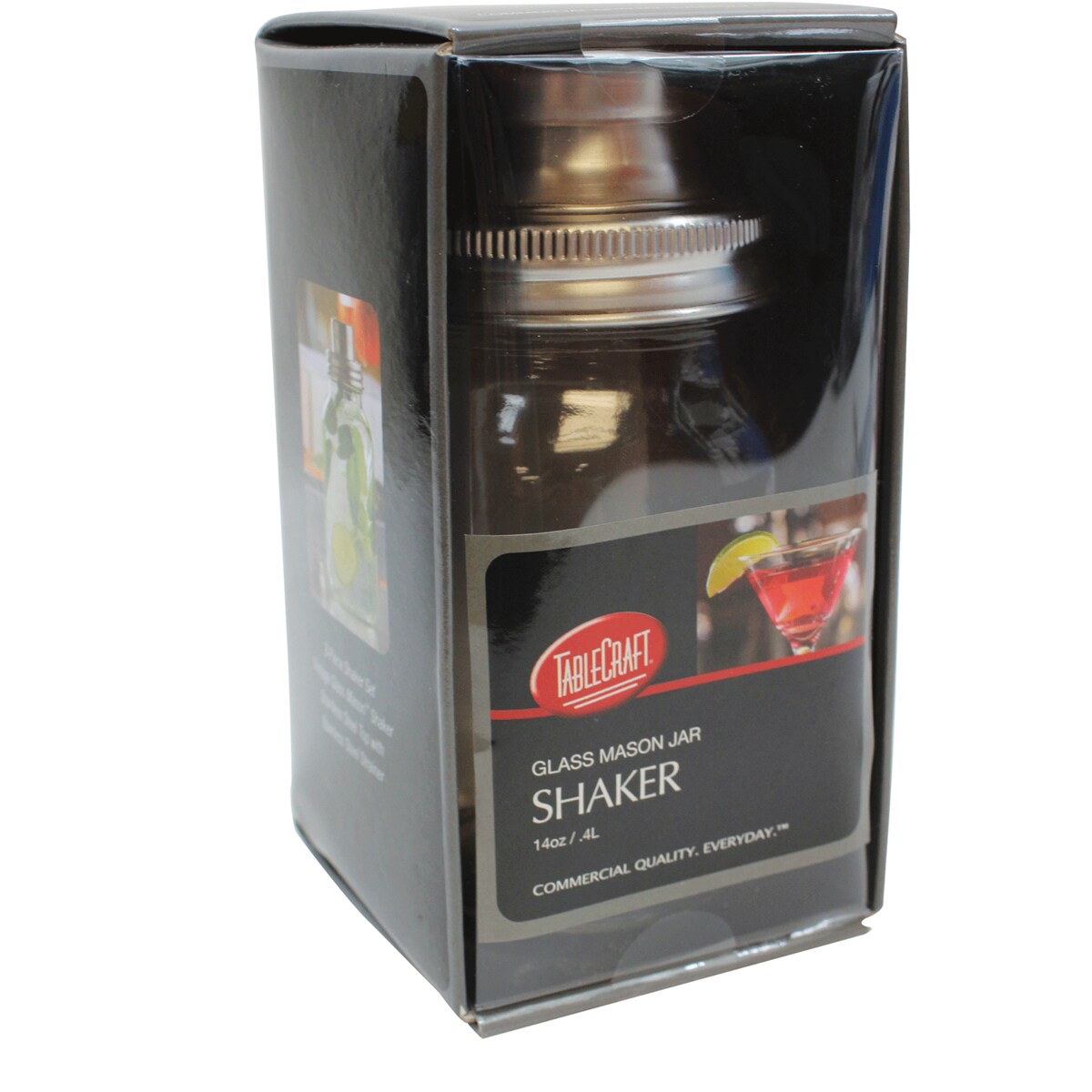 14 oz Mason Jar Cocktail Shaker