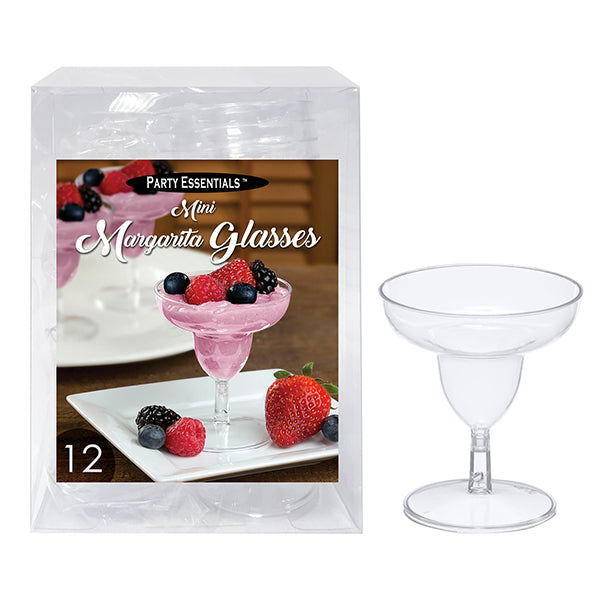 2 oz. Mini Margarita Glasses - Clear 12 Ct.