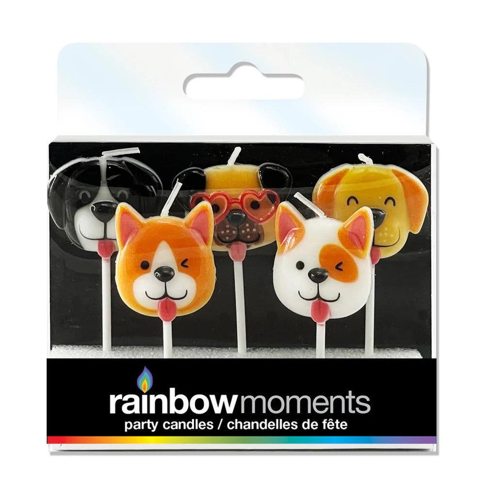 Doggos Shaped Pick Candles