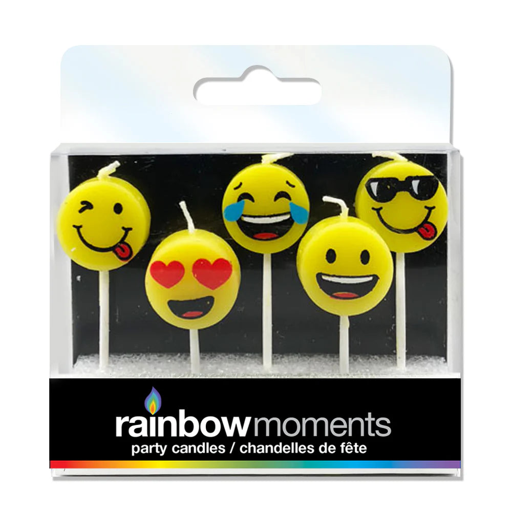 Emojis Shaped Pick Candles